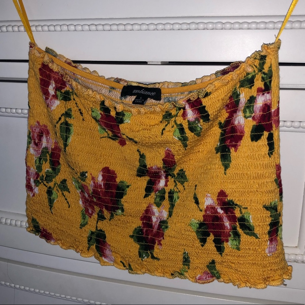 Floral Tube Top